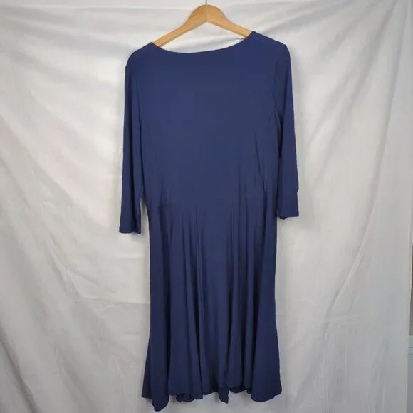 Rekucci 3/4 Sleeve Midi Dress - Picture 5 of 5